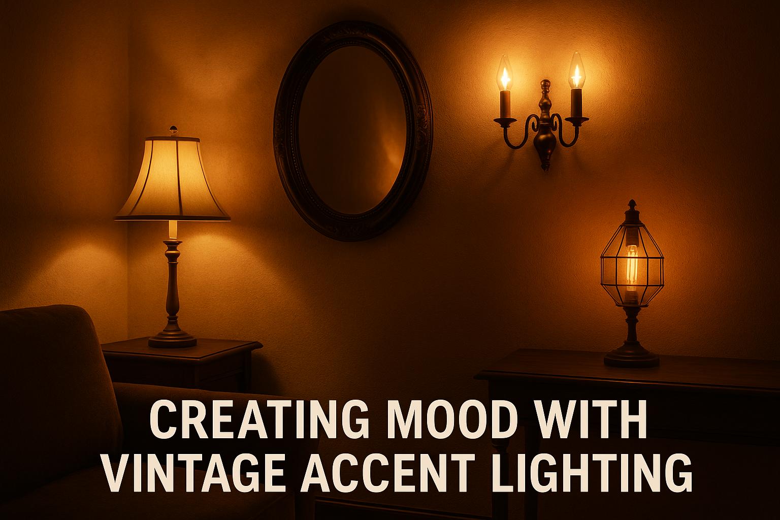 Creating Mood with Vintage Accent Lighting